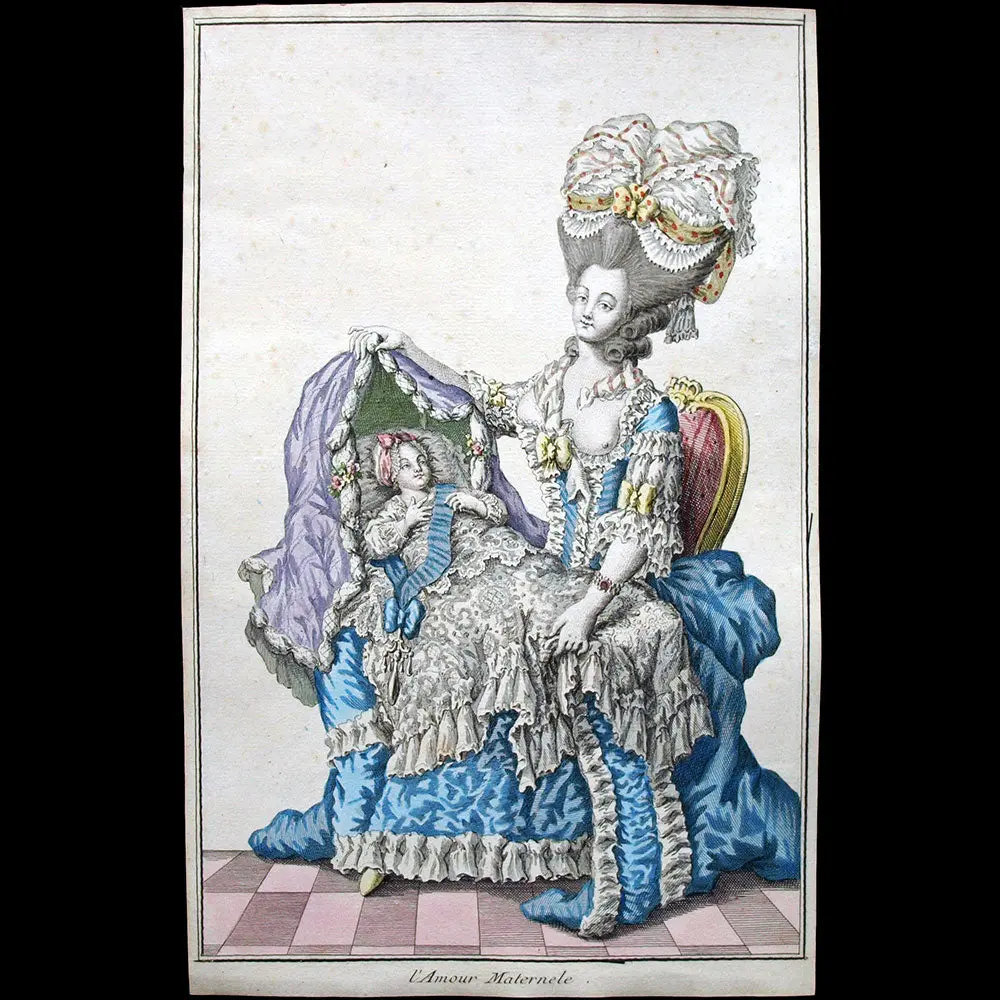 Mondhare - Collection De La Parure Des Dames - L'amour Maternele (Circa 1782) 2