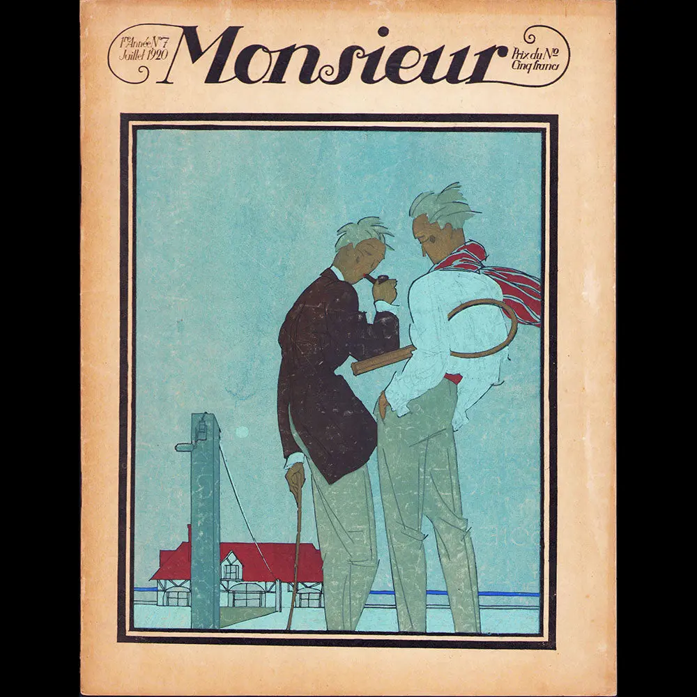 Monsieur, Revue Des Élégances, N°7 (1920, Juillet) 1