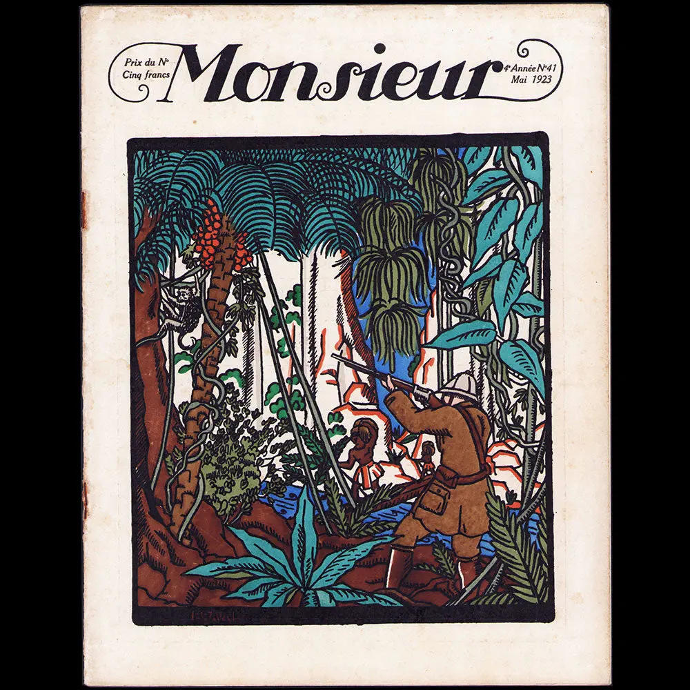 Monsieur, Revue Des Élégances, N41 (1923, Mai) 1
