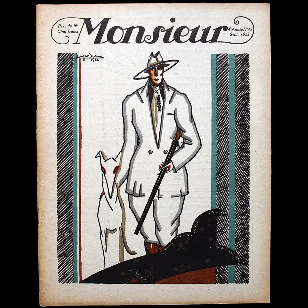 Monsieur, Revue Des Élégances, N45 (1923, Septembre) 1