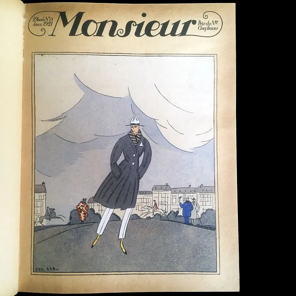 Monsieur, Revue Des Élégances - Réunion Des 12 Livraisons De 1921 2
