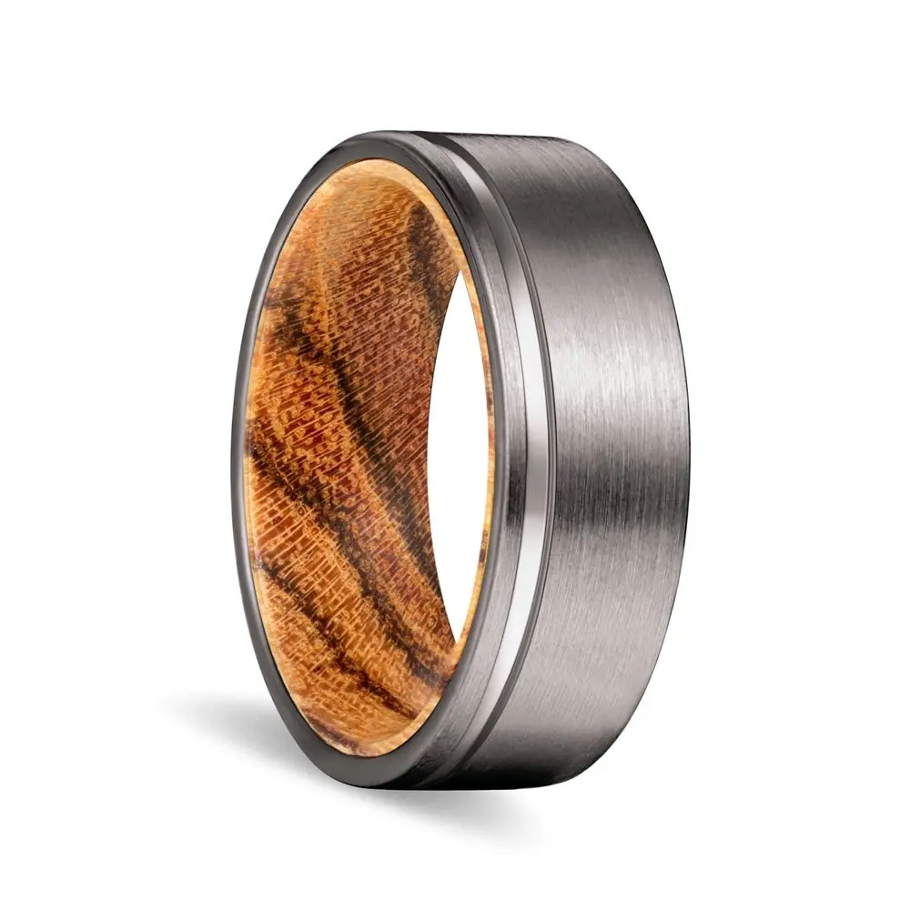 Moose | Bocote Wood, Gunmetal Tungsten Offset Groove 1