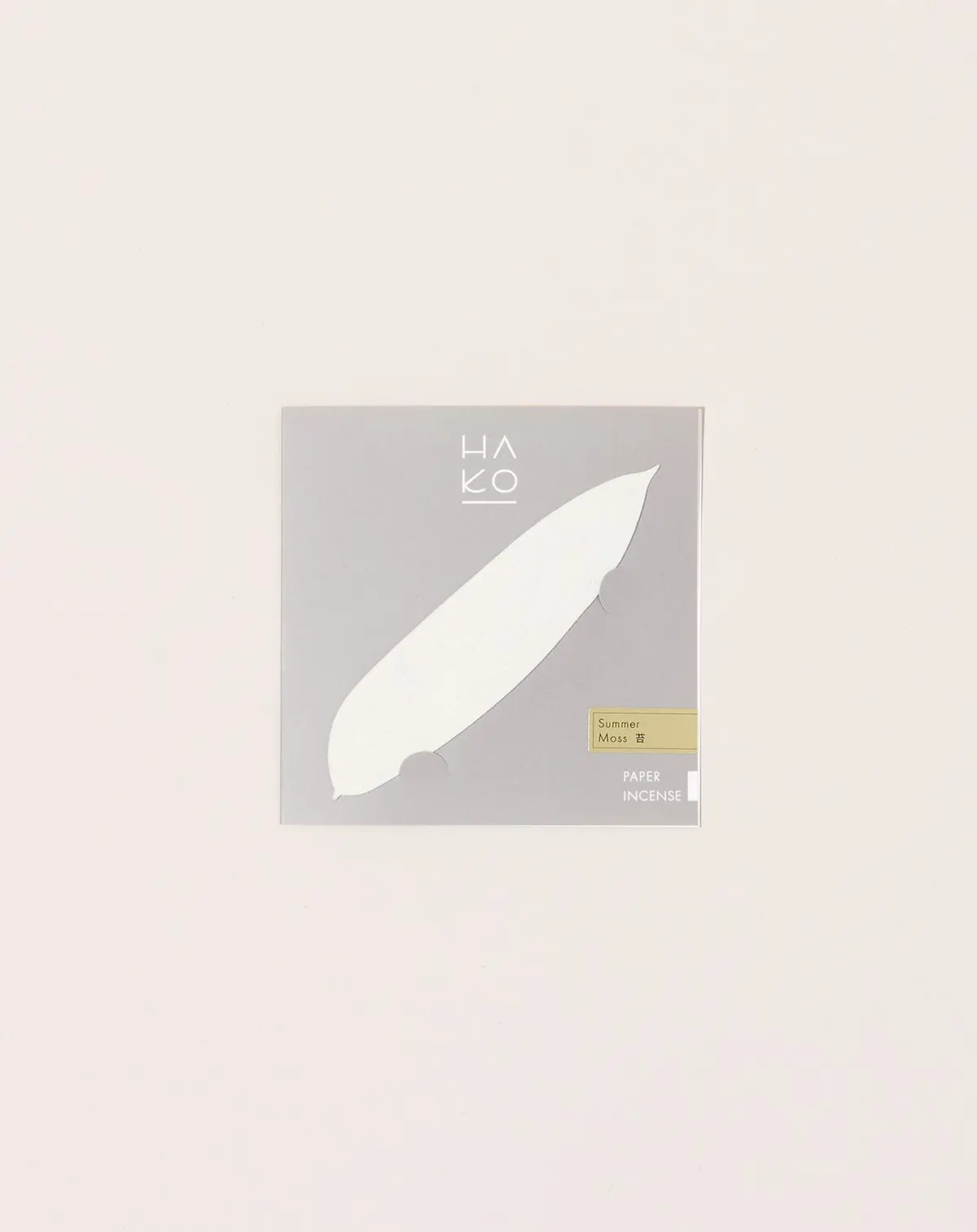 Ha Ko Paper Summer Incense Moss 1