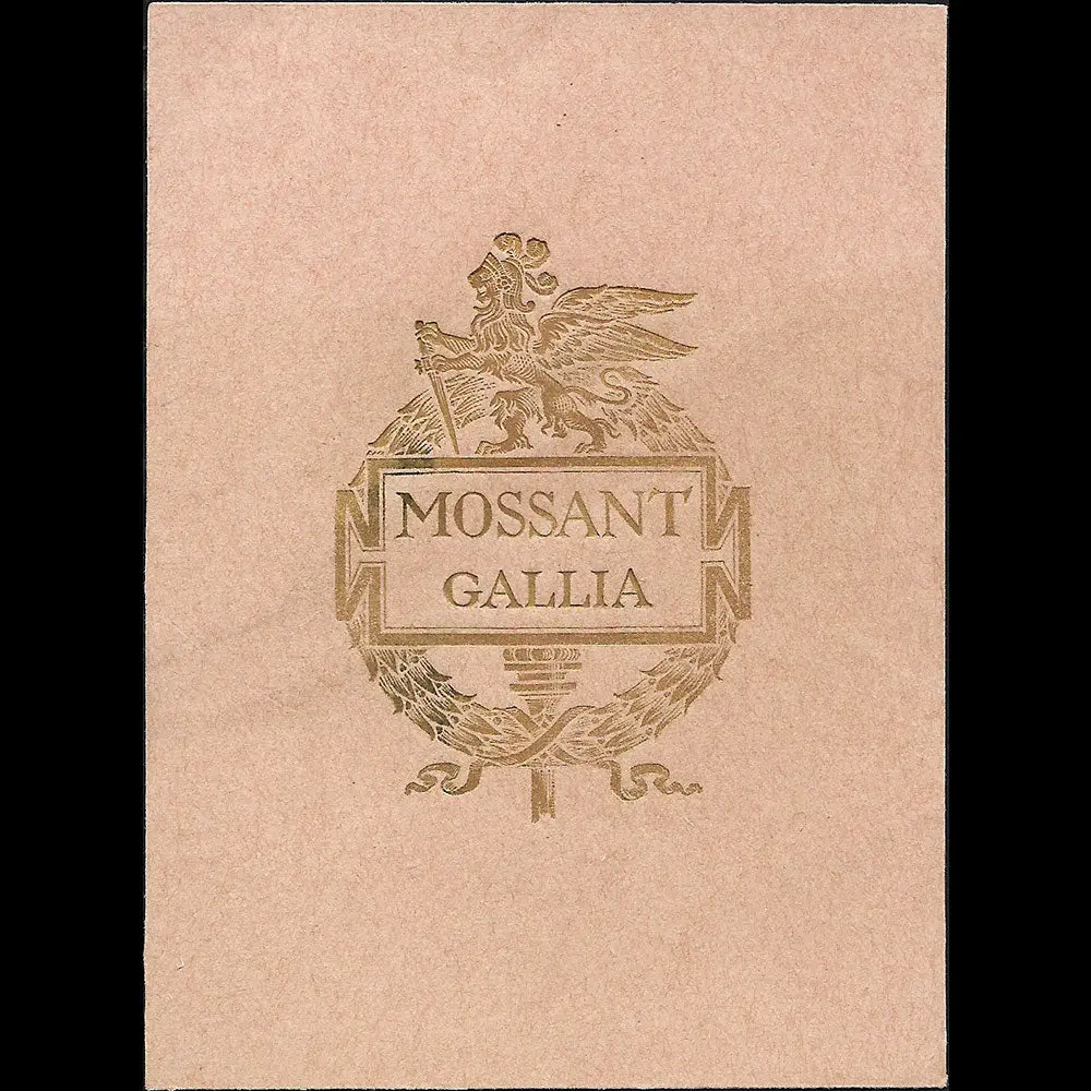 Mossant - Gallia, Estampe De La Maison De Chapeaux (Circa 1925-1930) 1