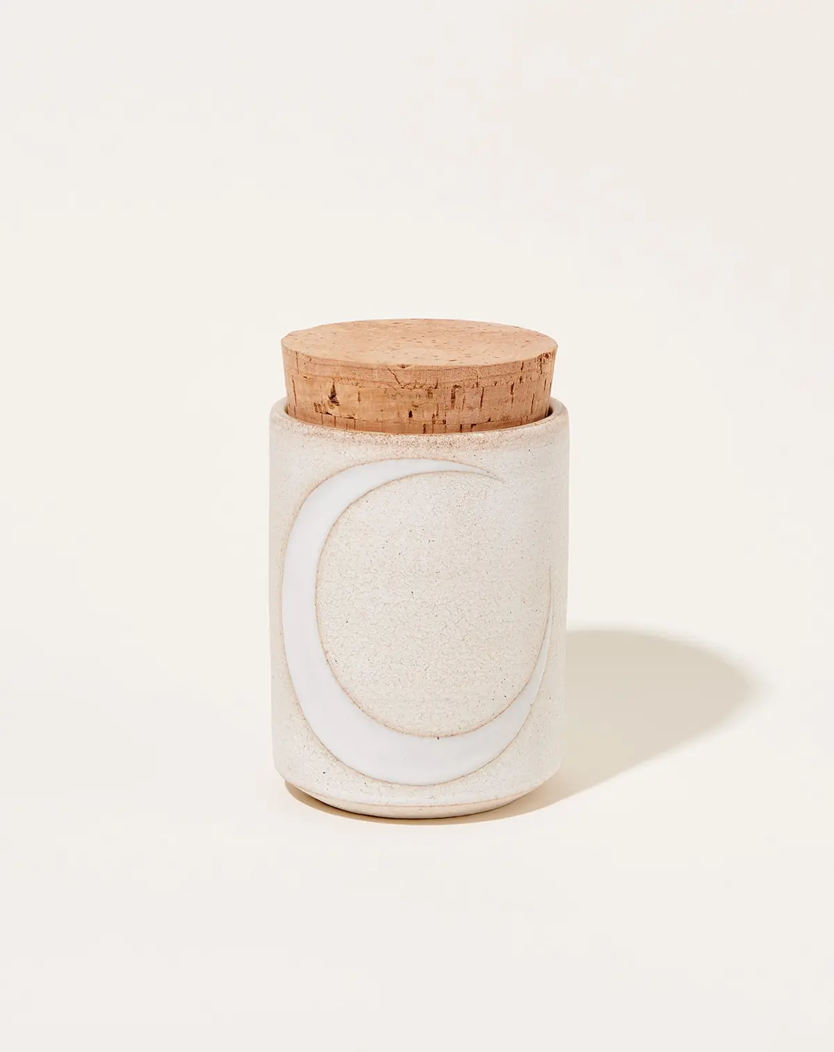 Small Tall Canister In Crescent 1