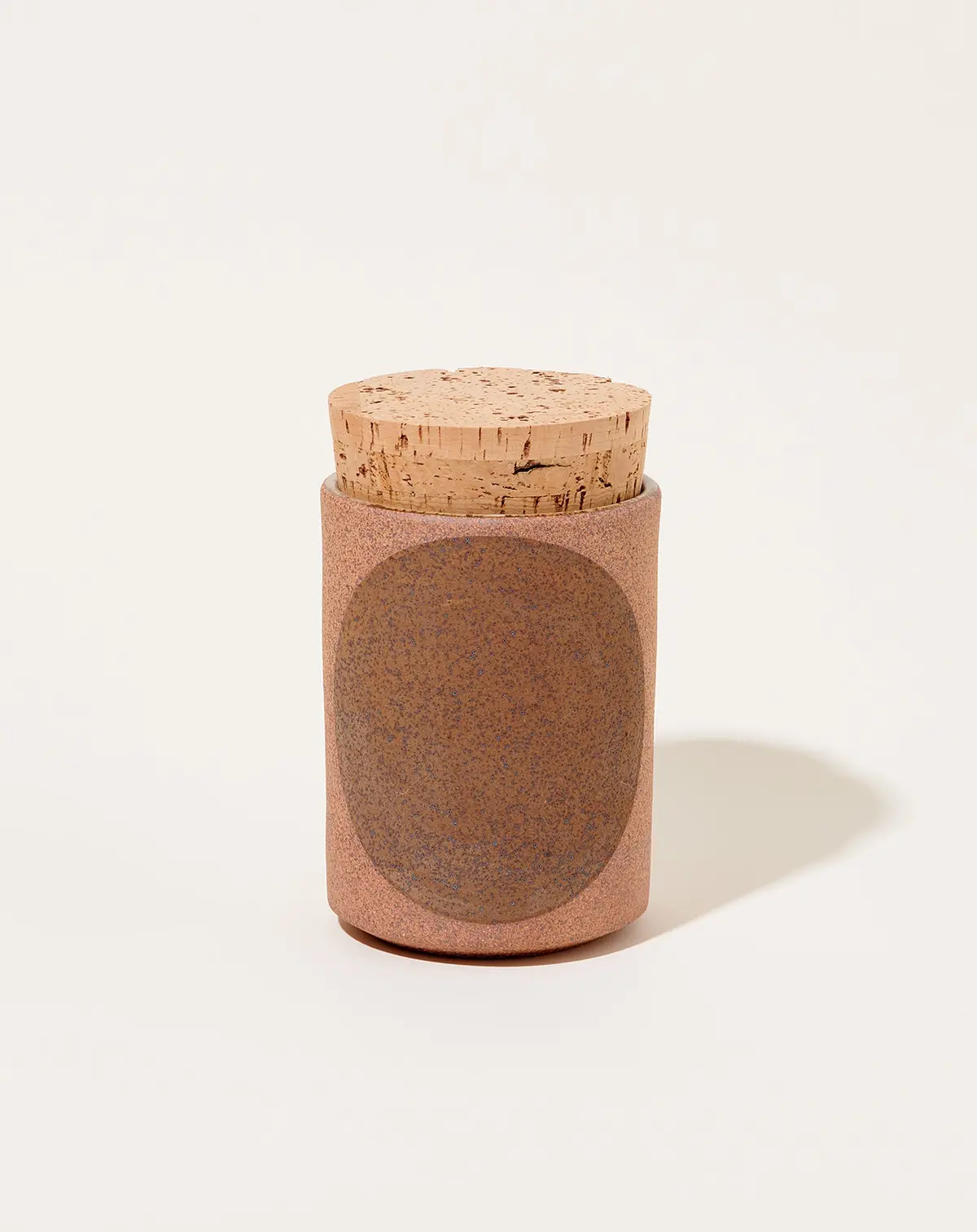 Small Tall Canister In Tucker Full Moon Medium Brown 1