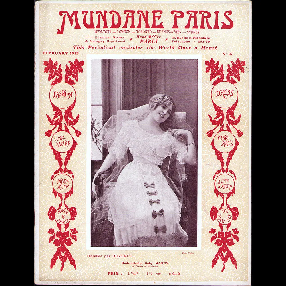 Mundane Paris, N°27 (Février 1912) 1