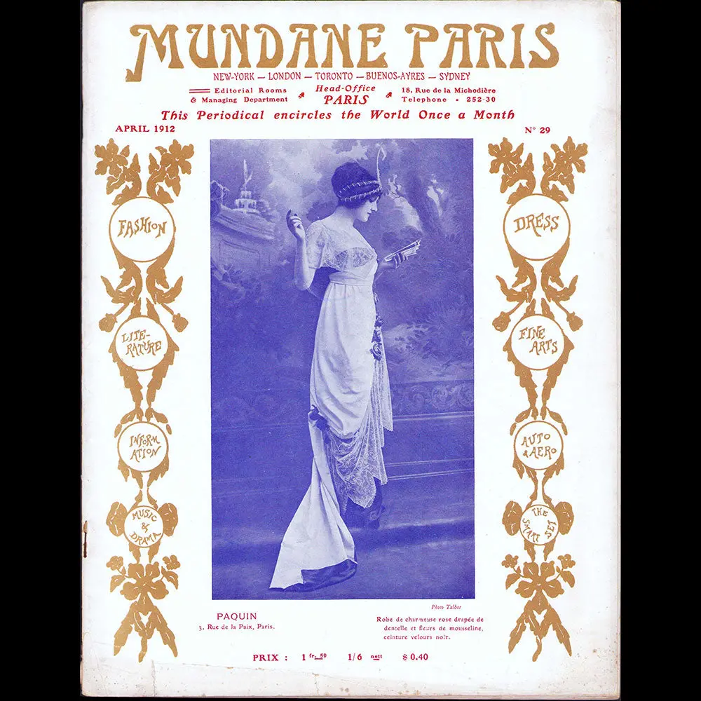 Mundane Paris, N°29 (Avril 1912) 1