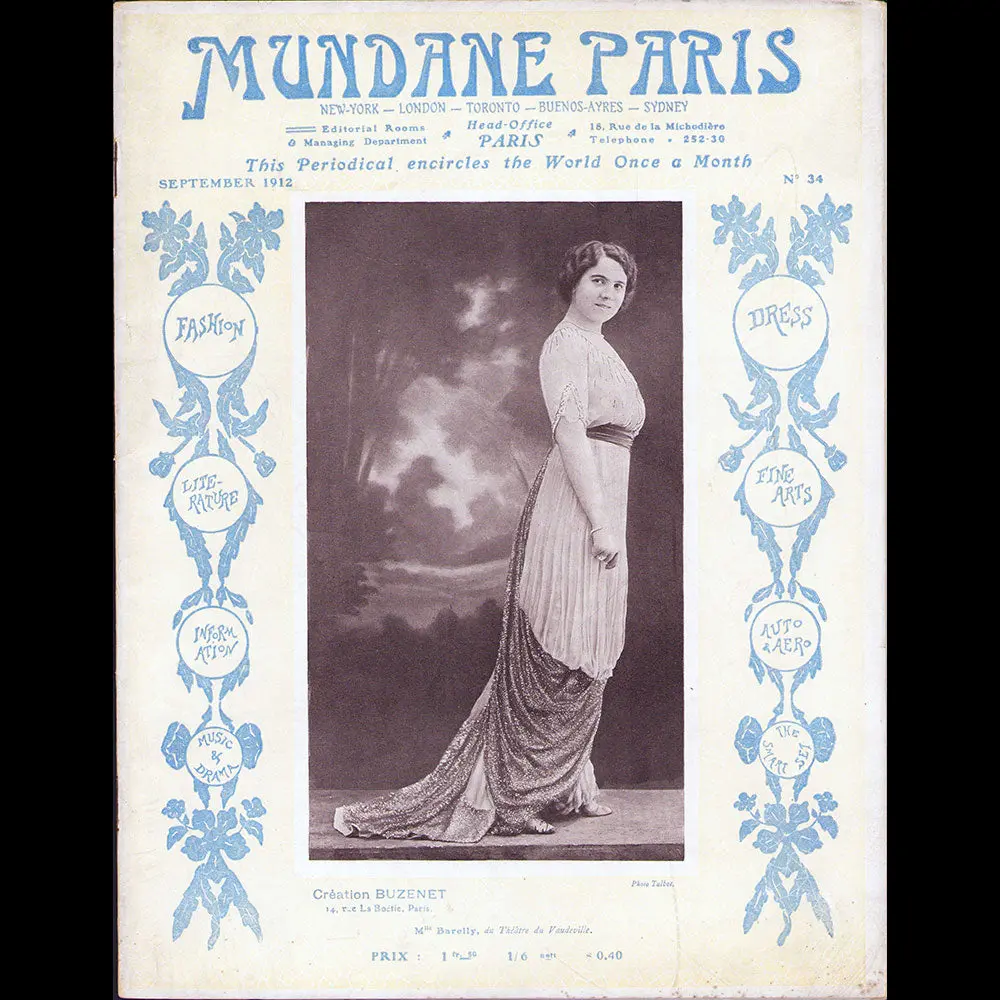 Mundane Paris, N°34 (Septembre 1912) 1