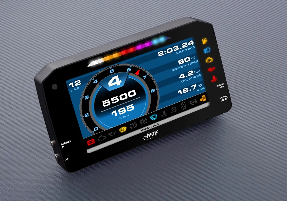 Aim Mxp Strada Digital Dash Display 6" 1