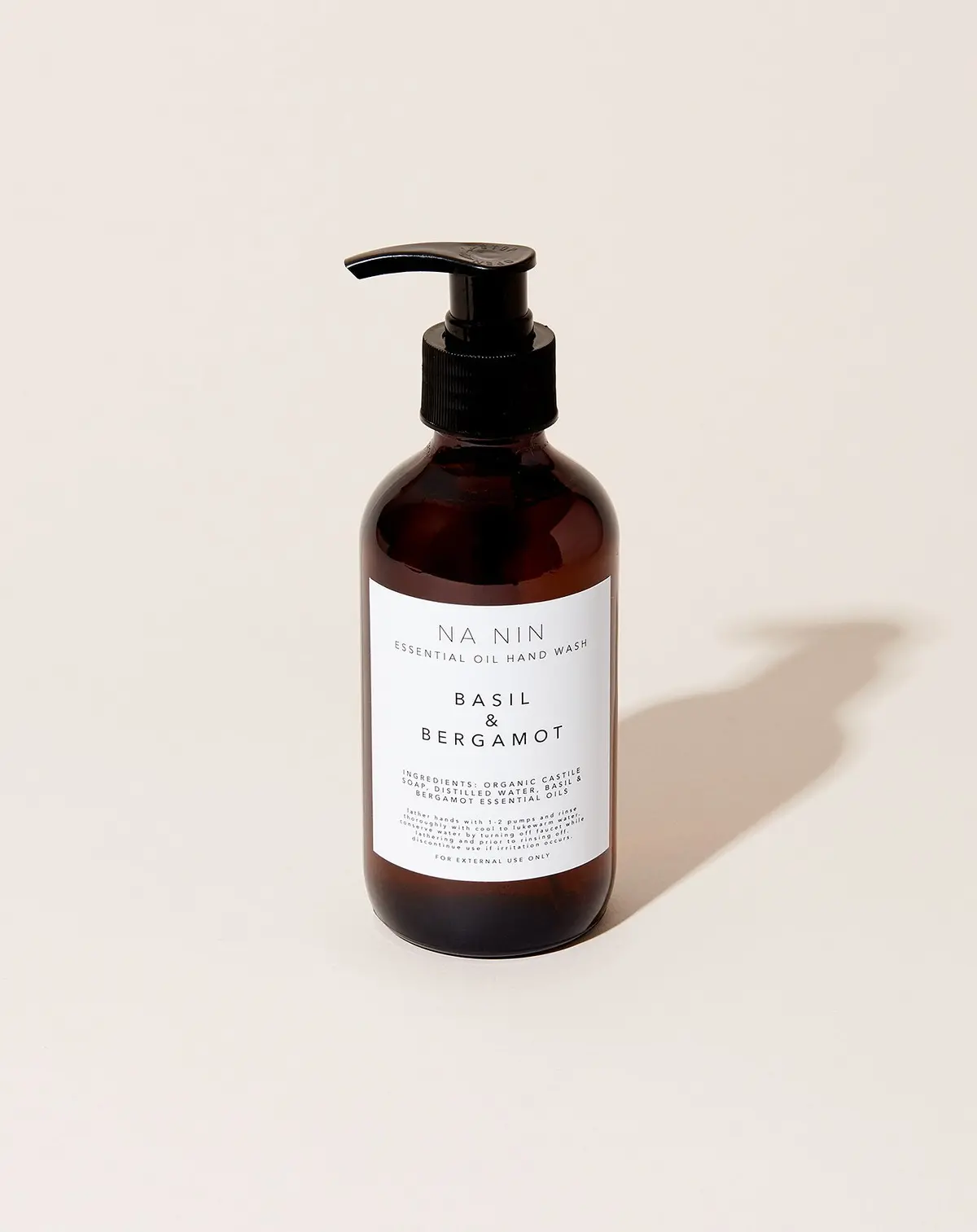 Essential Oil Handwash: Basil & Bergamot 1