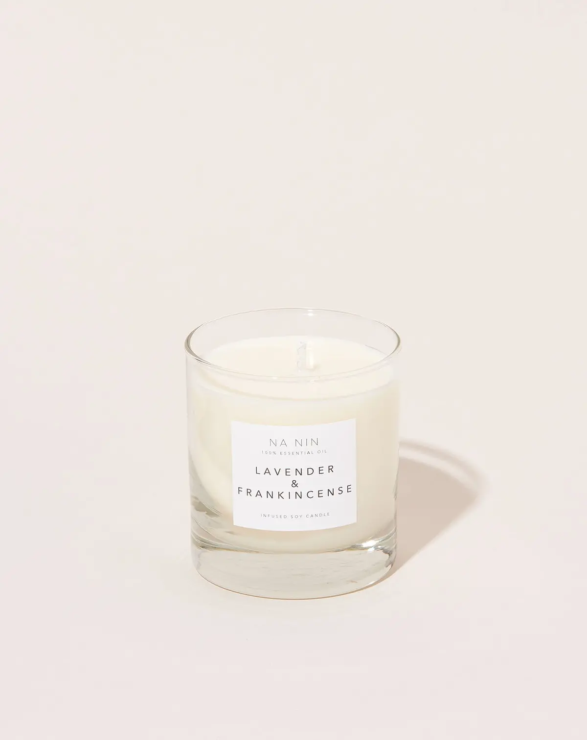 Lavender Frankincense Essential Oil Candle 1