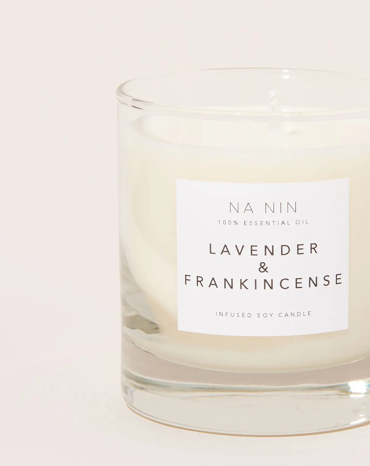 Lavender Frankincense Essential Oil Candle 2