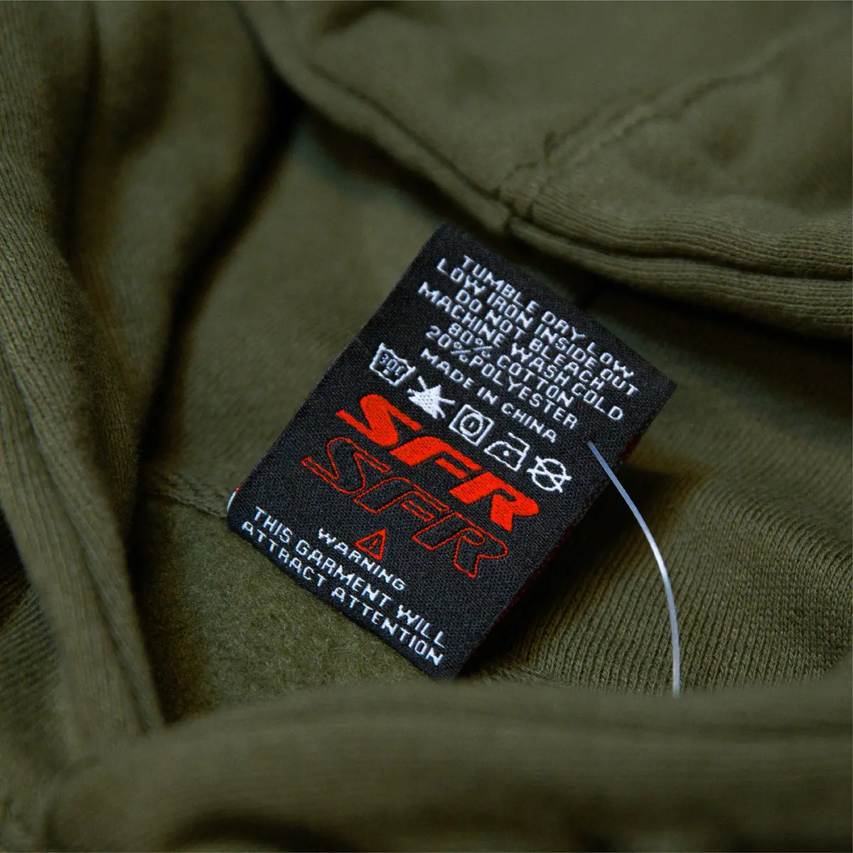 Speedfactory Racing "All Or Nothing" Hoodie (Army Green) 6