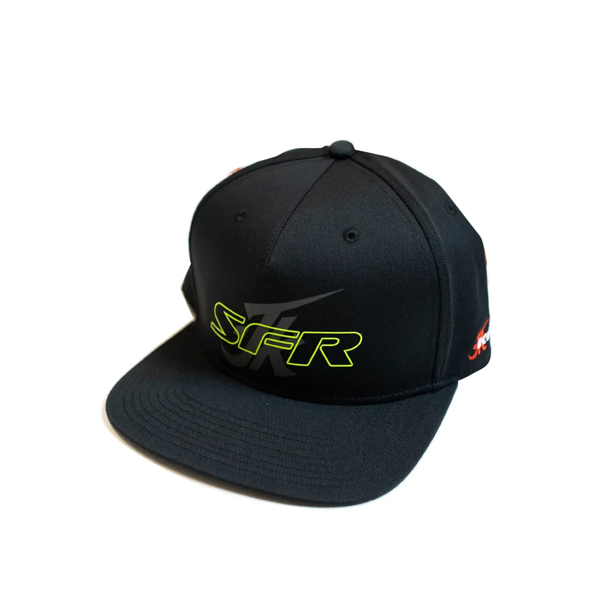 Speedfactory Racing Hyper Lime Driver Logo Snapback Hat 1