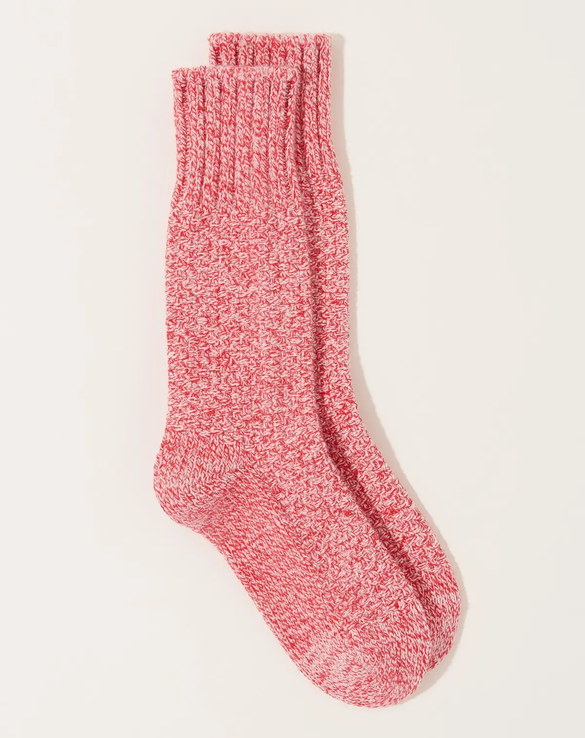 Wool Cotton Boot Socks In Lobster Roll 1