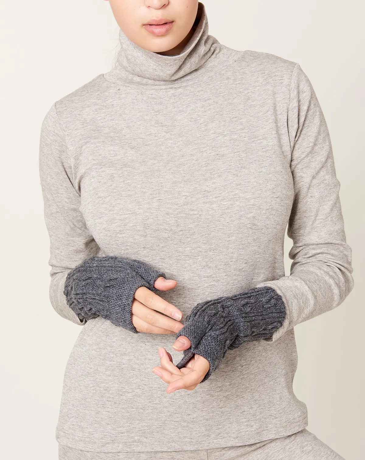 Wool Hand Warmers In Charcoal 1