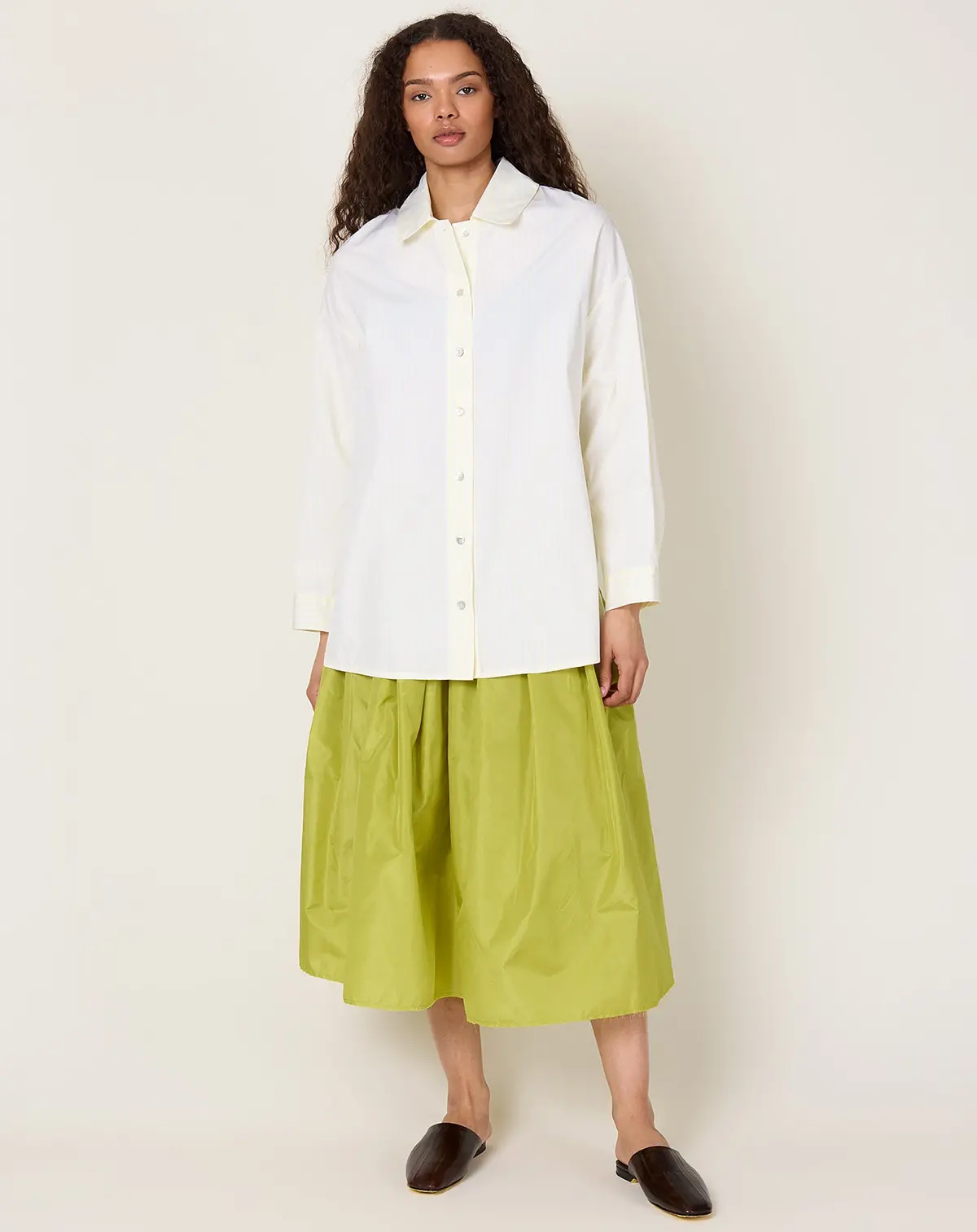 Claudia Shirt In Gelato Al Limone 1