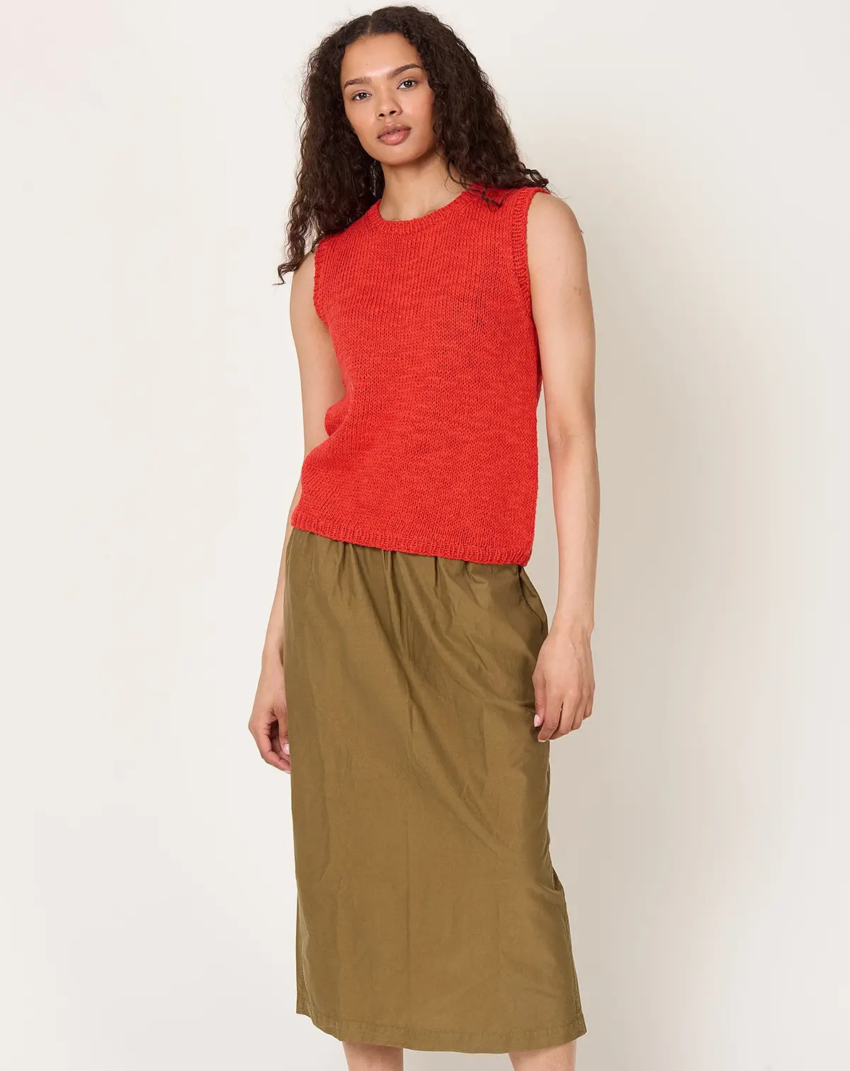 Pincel Vest In Coral 1