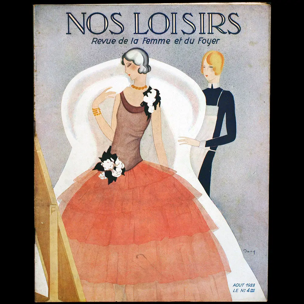 Nos Loisirs, (Août 1928), Couverture De Dany 1