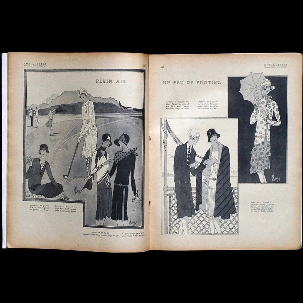 Nos Loisirs, (Août 1928), Couverture De Dany 2