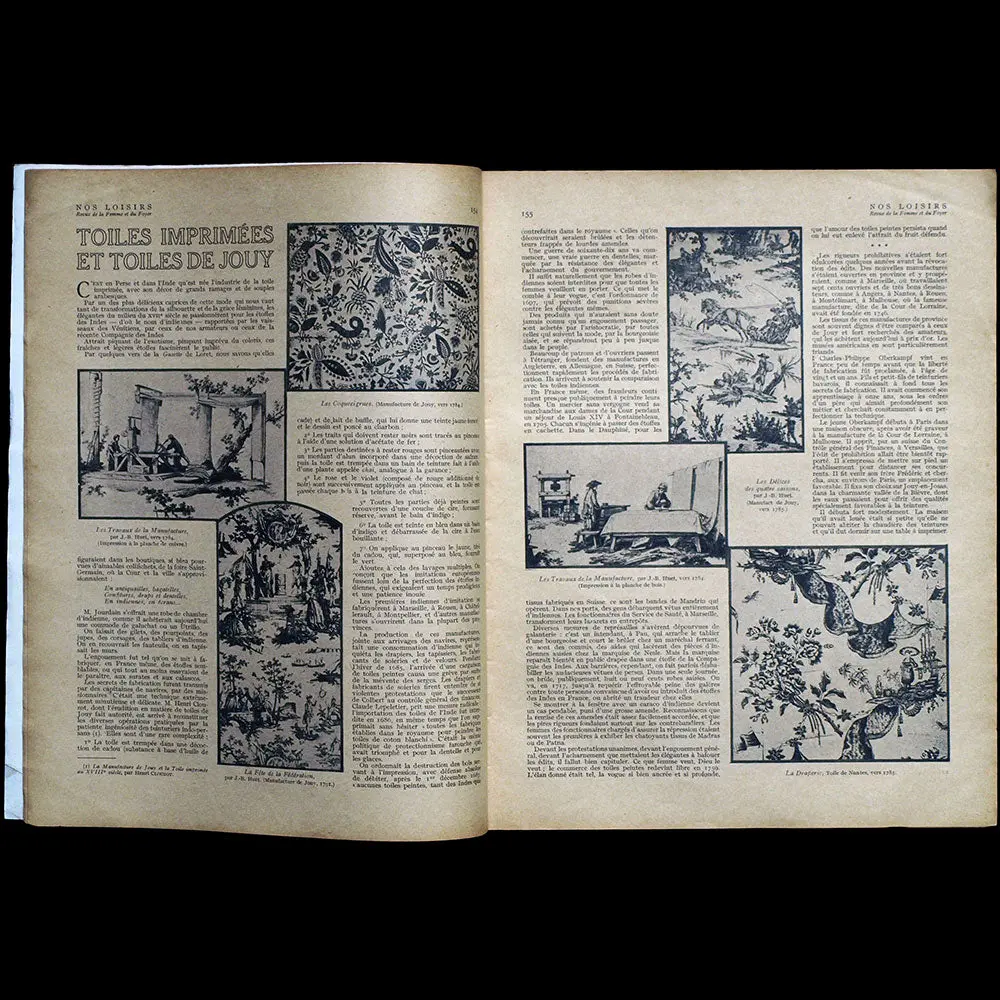 Nos Loisirs, (Avril 1928), Couverture De Duché 2