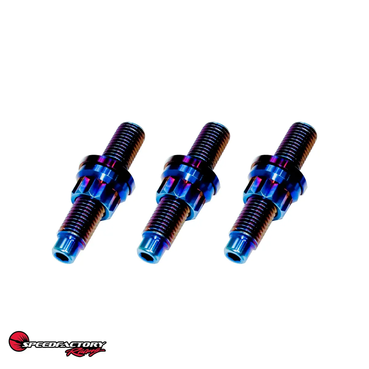 Speedfactory Racing Universal Titanium Intake Or Exhaust Manifold Stud M8 X 1.25Mm X 55Mm (Single Piece) 2