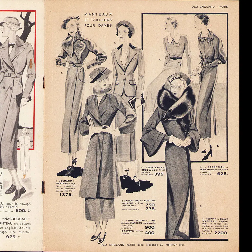 Old England - Catalogue Pour L'hiver 1935-1936 2