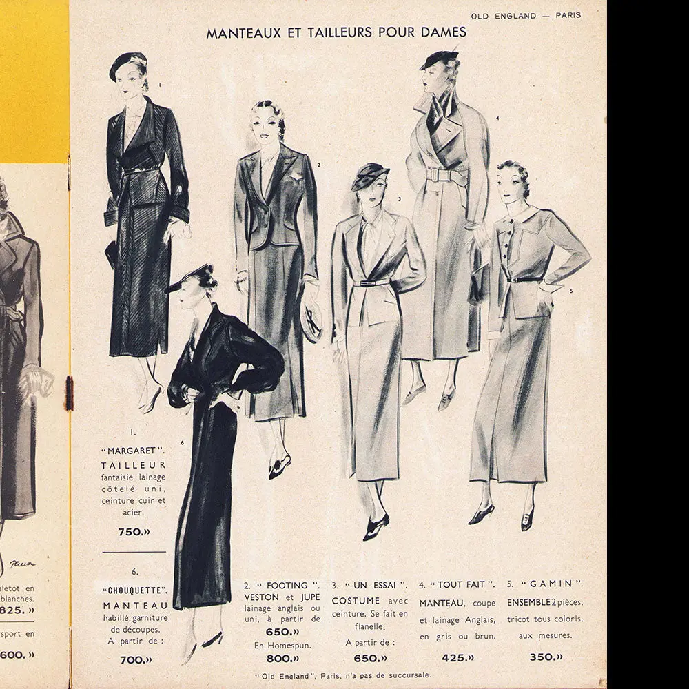 Old England - Catalogue Pour L'été 1935 2