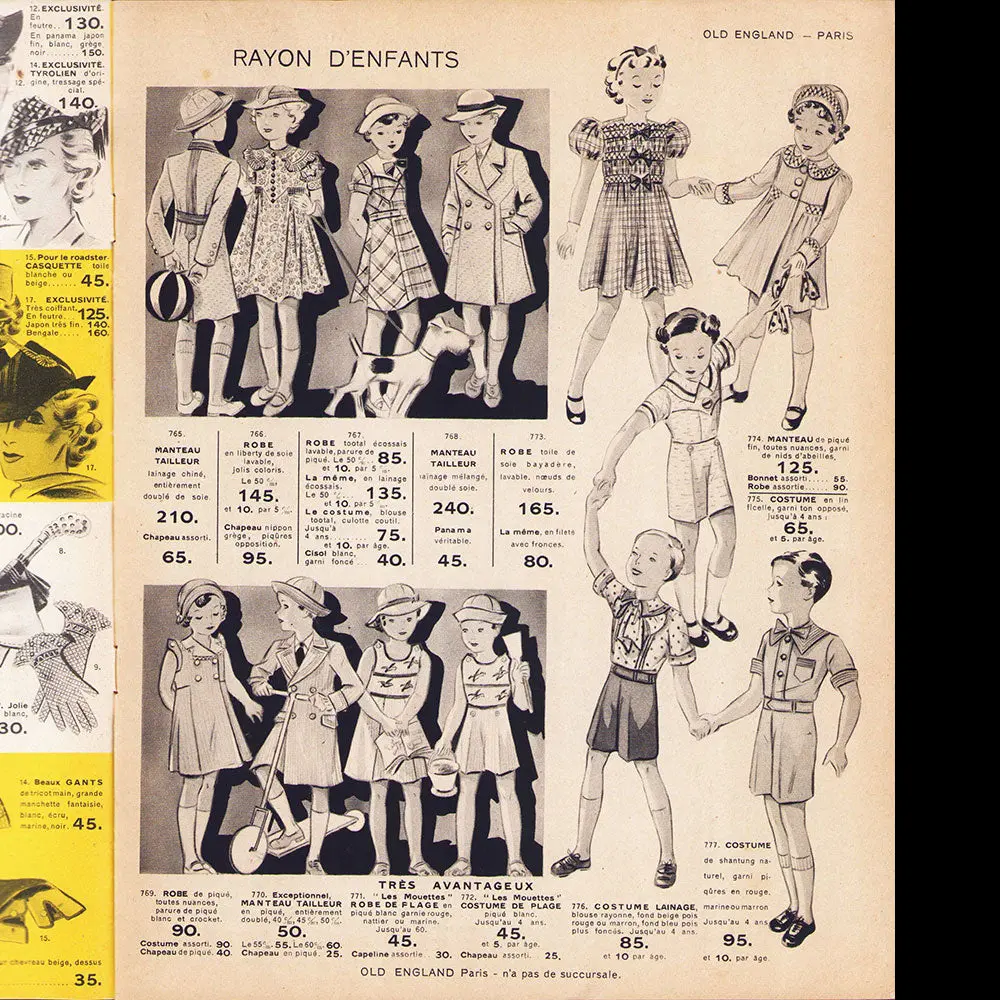 Old England - Catalogue Pour L'été 1936 2