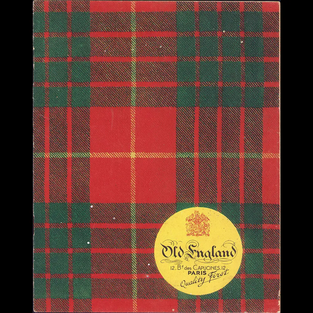 Old England - Catalogue Pour L'été 1937 1