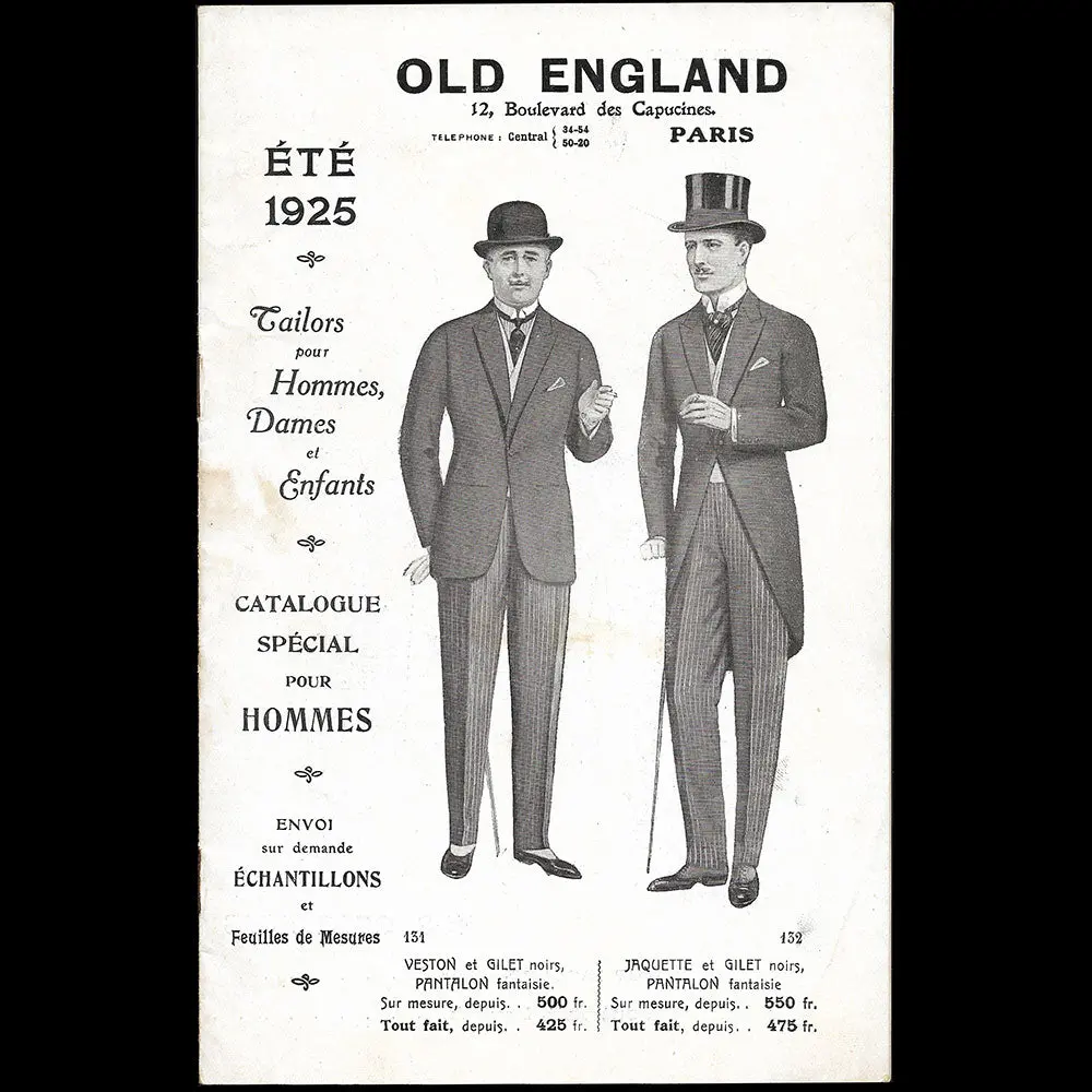 Old England - Catalogue Pour L'été 1925 1