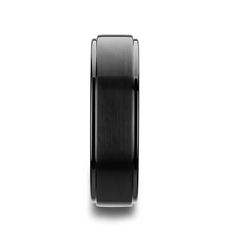 Orion | Flat Black Tungsten Ring 2