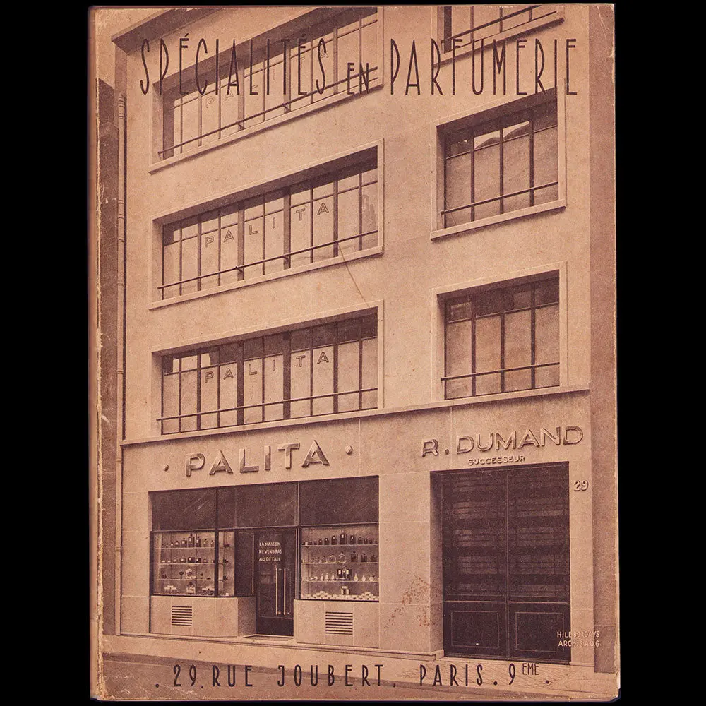 Palita - Spécialités En Parfumerie, Catalogue (1936) 1