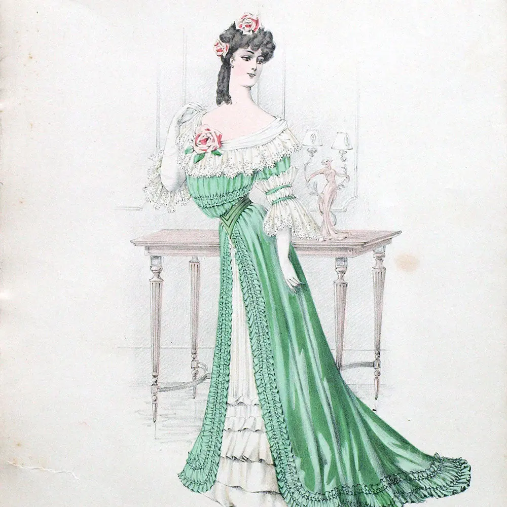 Paquin - Les Grandes Modes De Paris, Janvier 1904, Toilette Exécutée Par Paquin 2