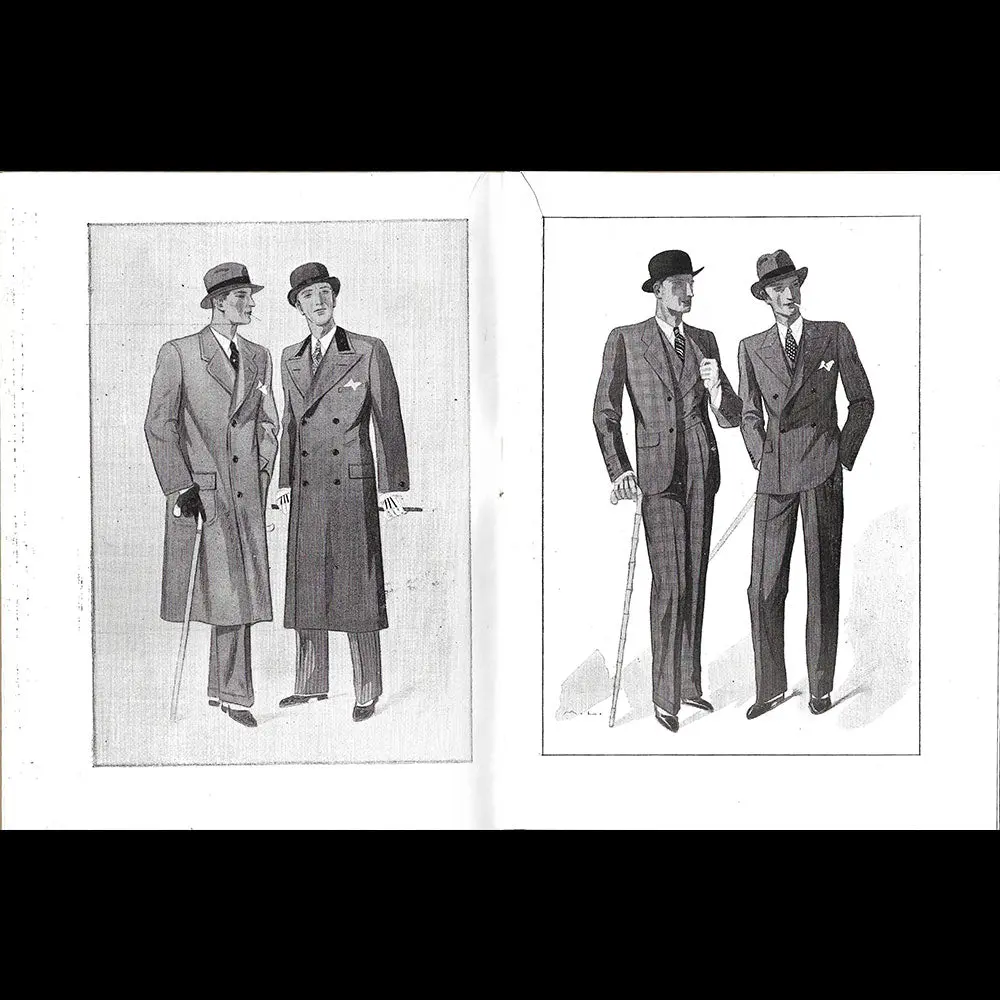 Paris, Sa Mode Masculine, Circa 1930 2