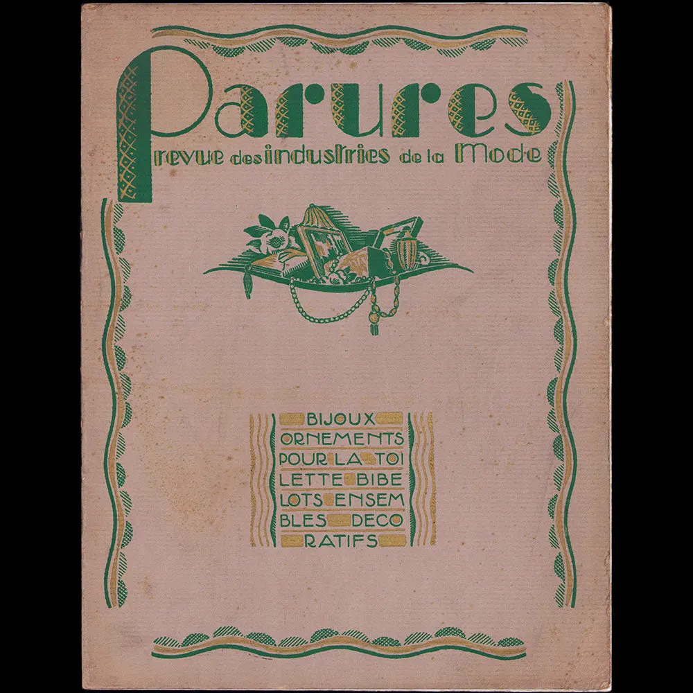 Parures, Revues Des Industries De La Mode, N°3, Septembre 1926 1