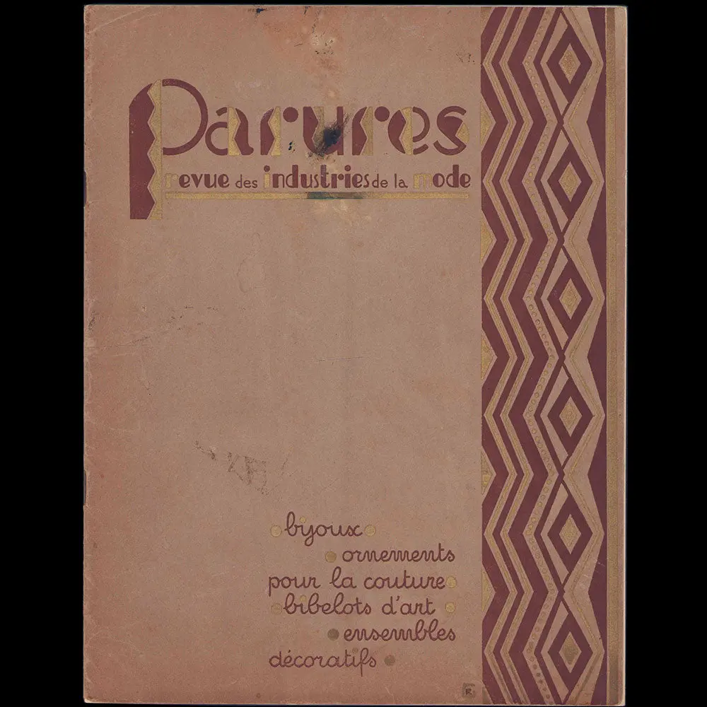 Parures, Revues Des Industries De La Mode, N°11, Mai 1927 1