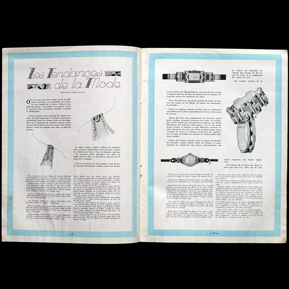 Parures, Revues Des Industries De La Mode, N°2, Juillet-Août 1926 2