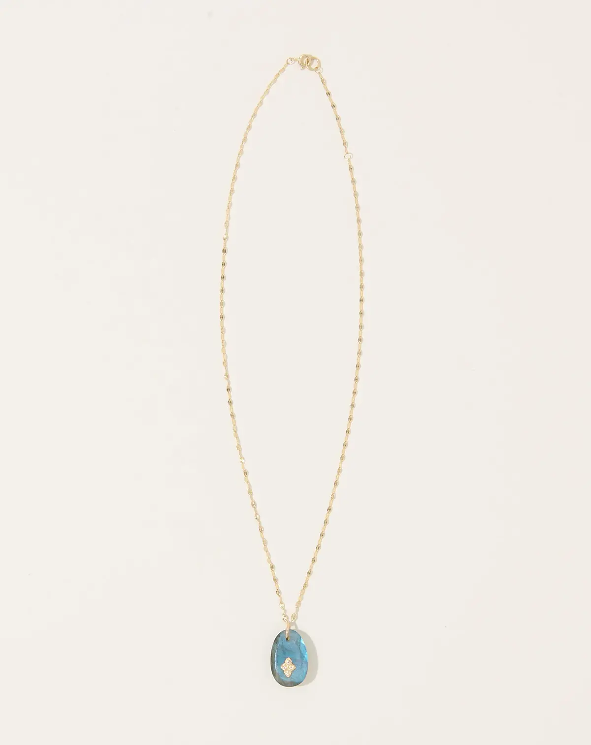 Gaia No. 1 Necklace In Labradorite 1