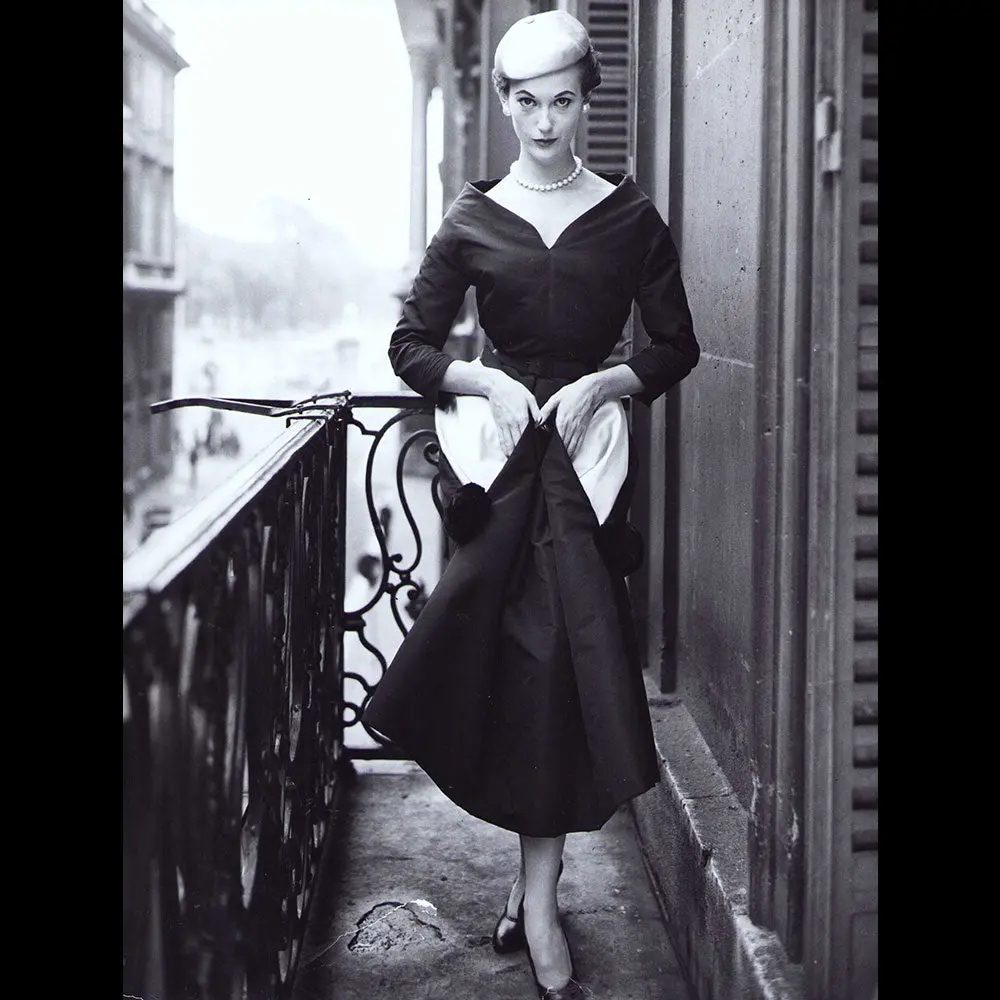 Patou - Robe De Cocktail En Tissu Robert Perrier (1951) 2