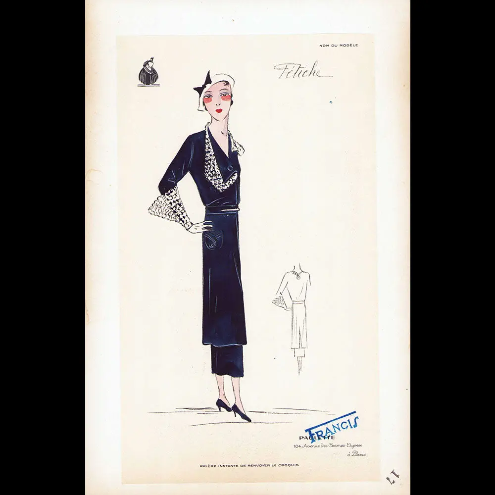 Paulette - Robe Fétiche (1930S) 1