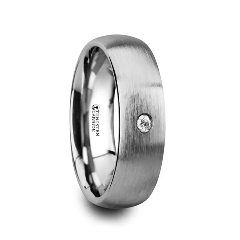 Pegasus | Tungsten Ring White Diamond 1