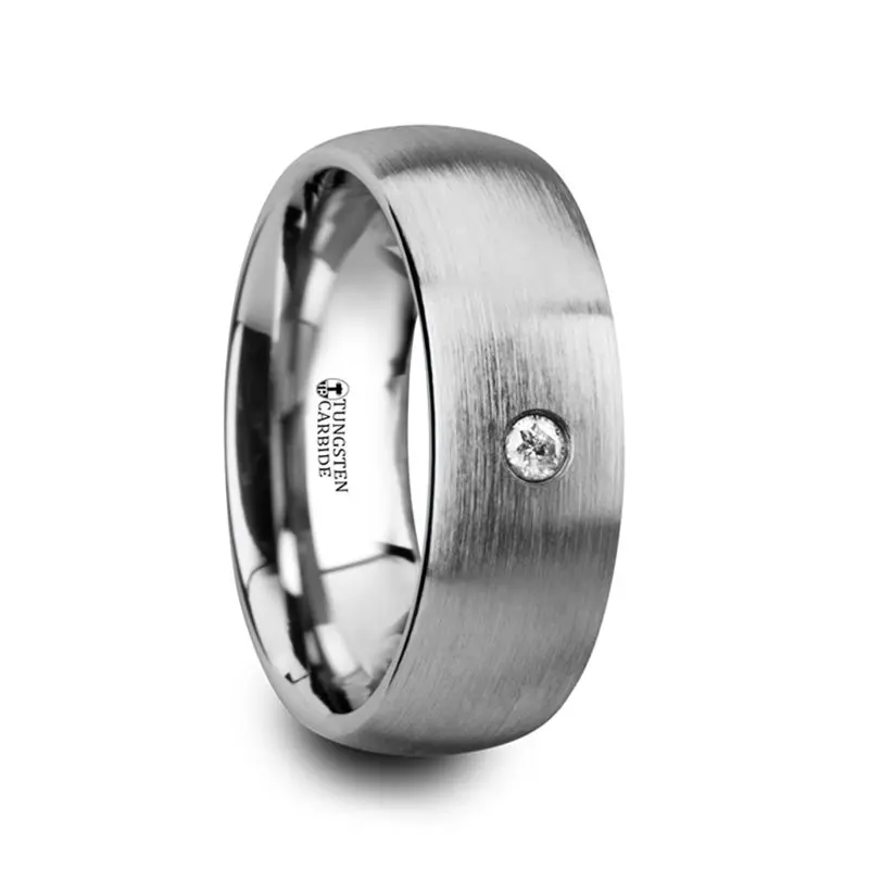 Pegasus | Tungsten Ring White Diamond 3