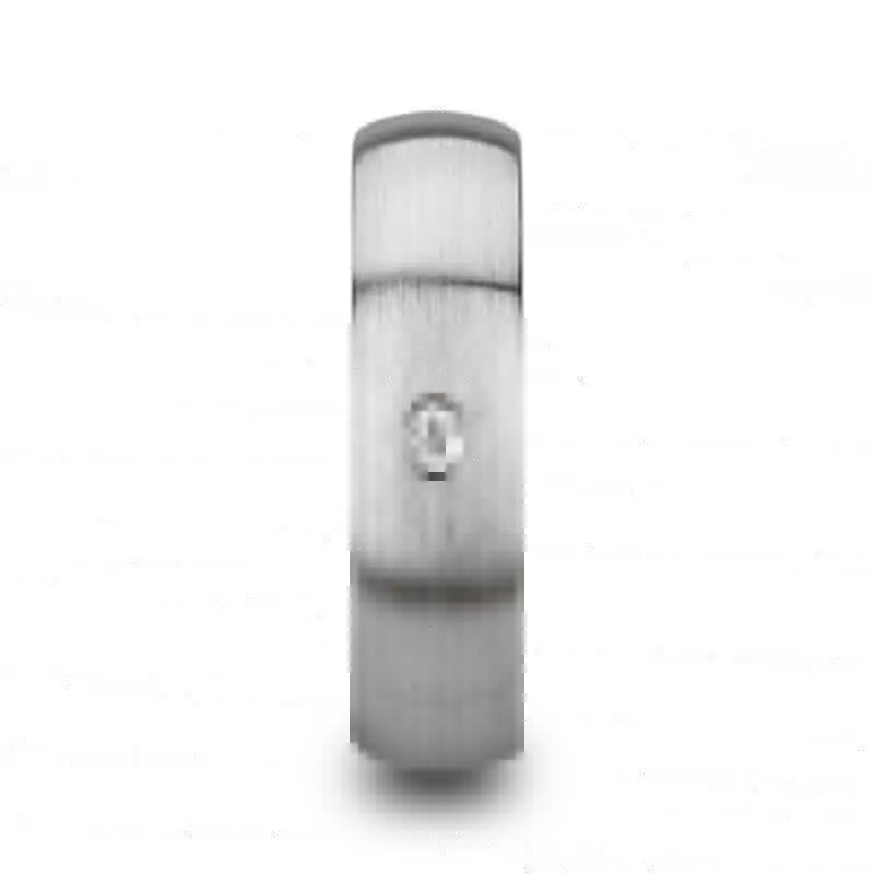 Pegasus | Tungsten Ring White Diamond 2