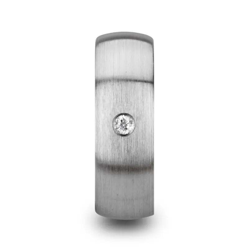 Pegasus | Tungsten Ring White Diamond 4