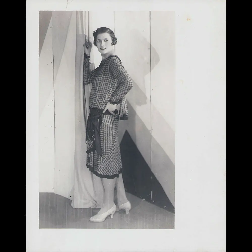 Philippe Et Gaston - Robe, Photographie De Manuel Frères (1920S) 2