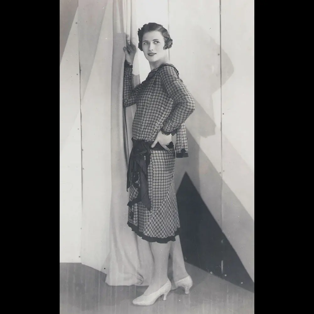 Philippe Et Gaston - Robe, Photographie De Manuel Frères (1920S) 1
