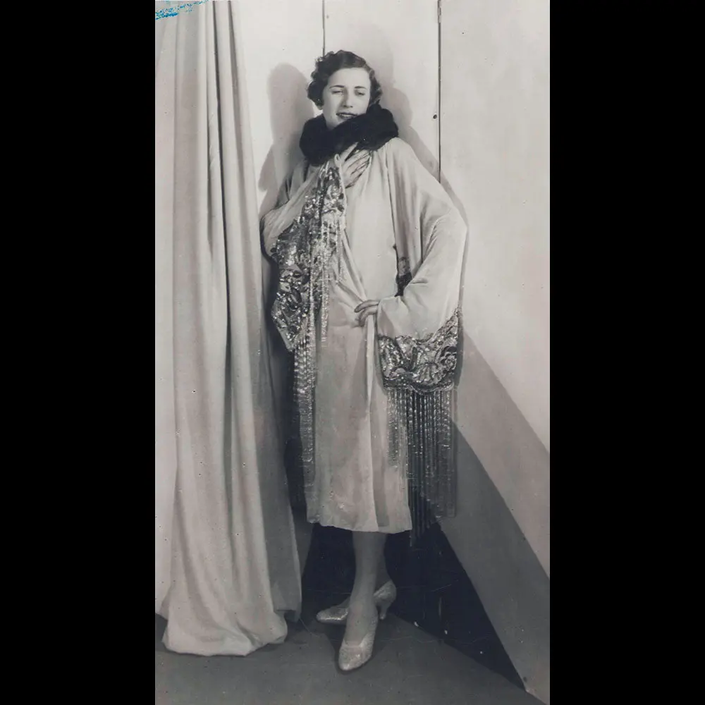 Philippe Et Gaston - Robe, Photographie De Manuel Frères (1920S) 1