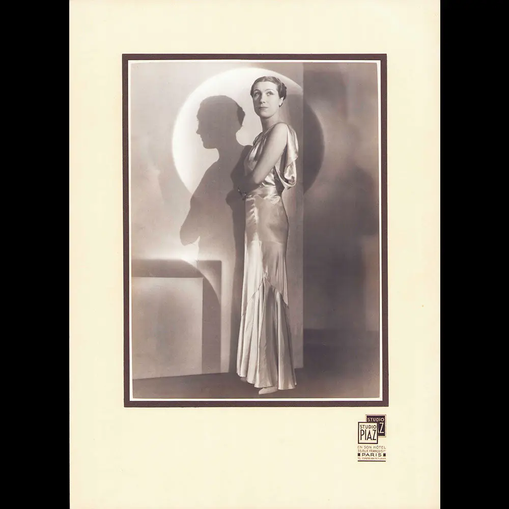Robe Du Soir, Tirage Du Studio Piaz (1930S) 1